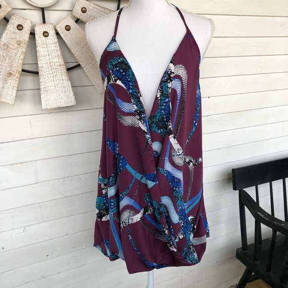 Dharma Dresses & Skirts - New! 100% Silk Purple Halter Wrap Dress